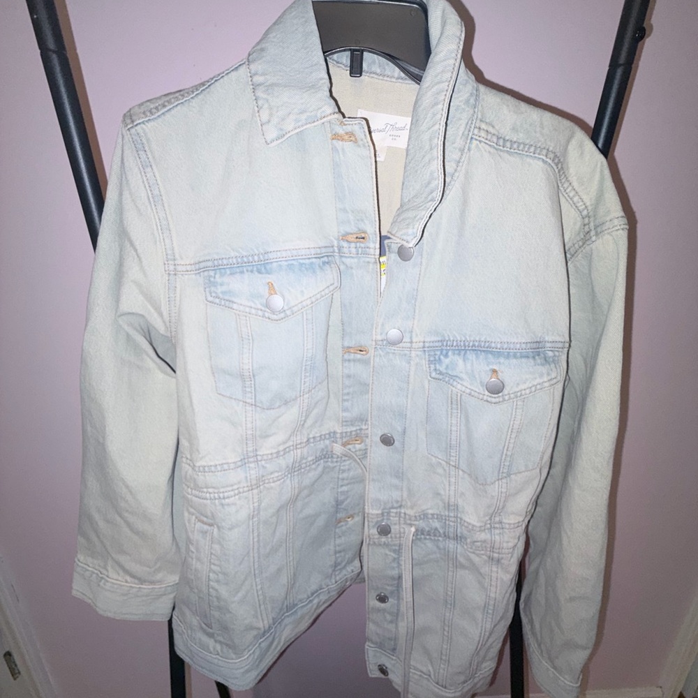 Universal Thread Light Blue Utility Jean Jacket W… - image 1